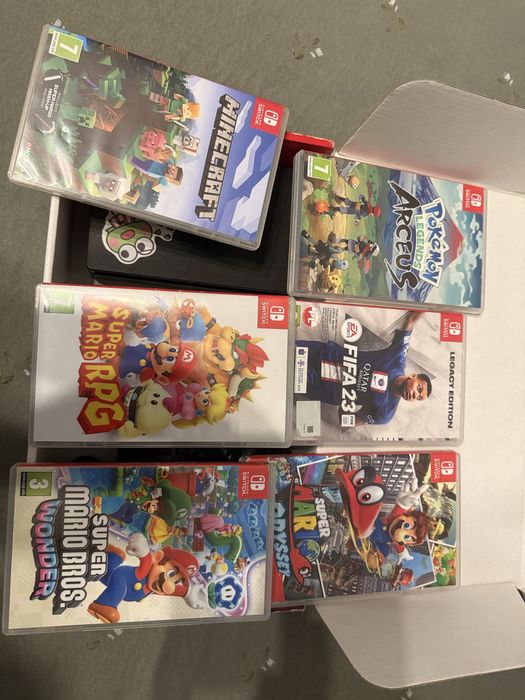 Nintendo switch plus gry