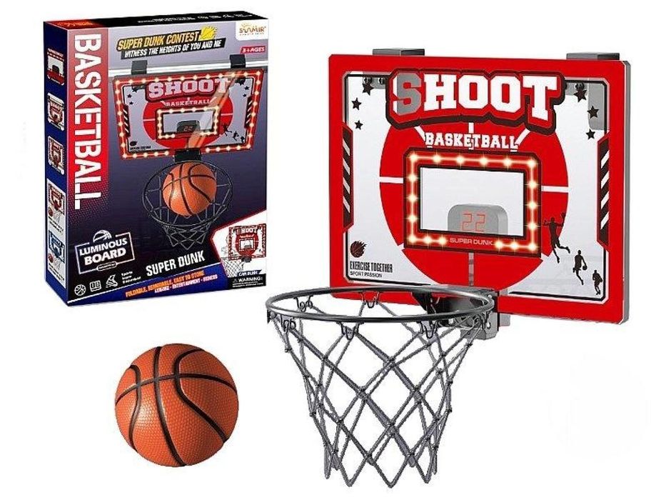 Zestaw do gry w koszykówkę karton,530x420 mm