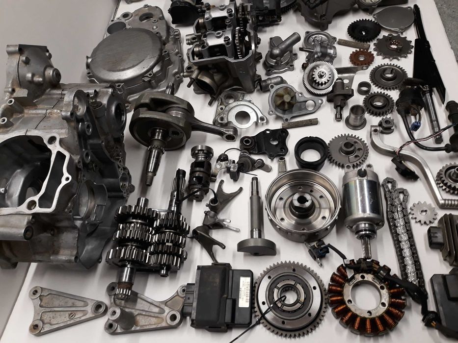 suzuki ltr 450 czesci kartery skrzynia glowica kosz modul wtrysk wal