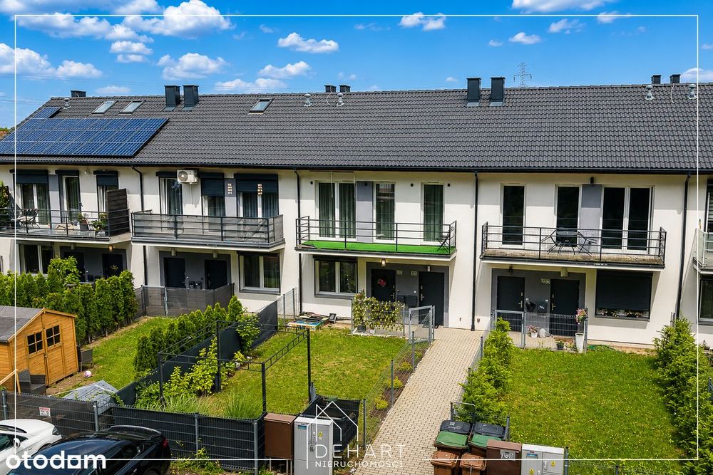Szeregówka z ogródkiem | 65 m² z poddaszem | Niskie koszty utrzymania