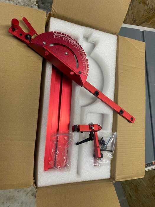 Професійний кутовий упор (каретка) для столярних робіт, алюміній