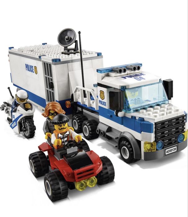 Конструктор LEGO City 60139 мобільний  Командний  центр
