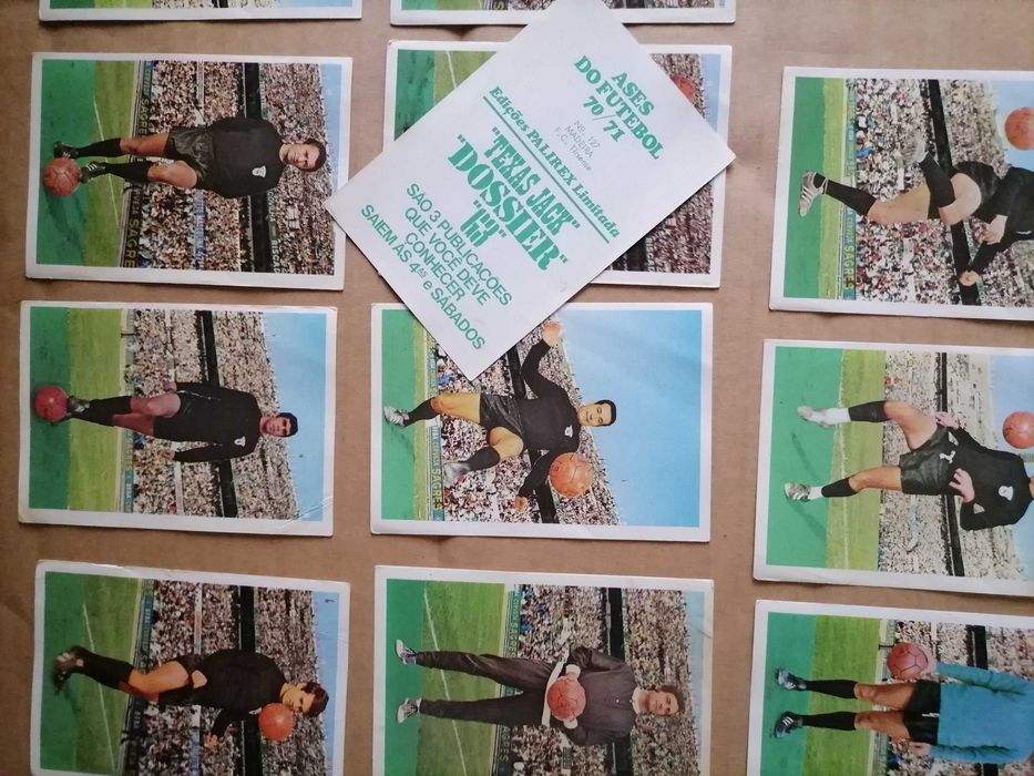 12 Cromos Ases do Futebol 70 /71 TIRSENSE Palirex