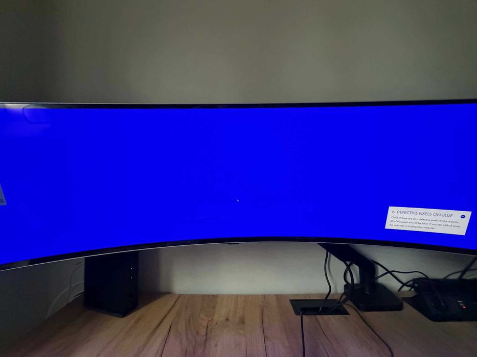 Monitor SAMSUNG Odyssey G9 G95SC 49" OLED 5120x1440px 240Hz 0.03 ms [GTG] Curved  Gwarancja producenta do 28.12.2026