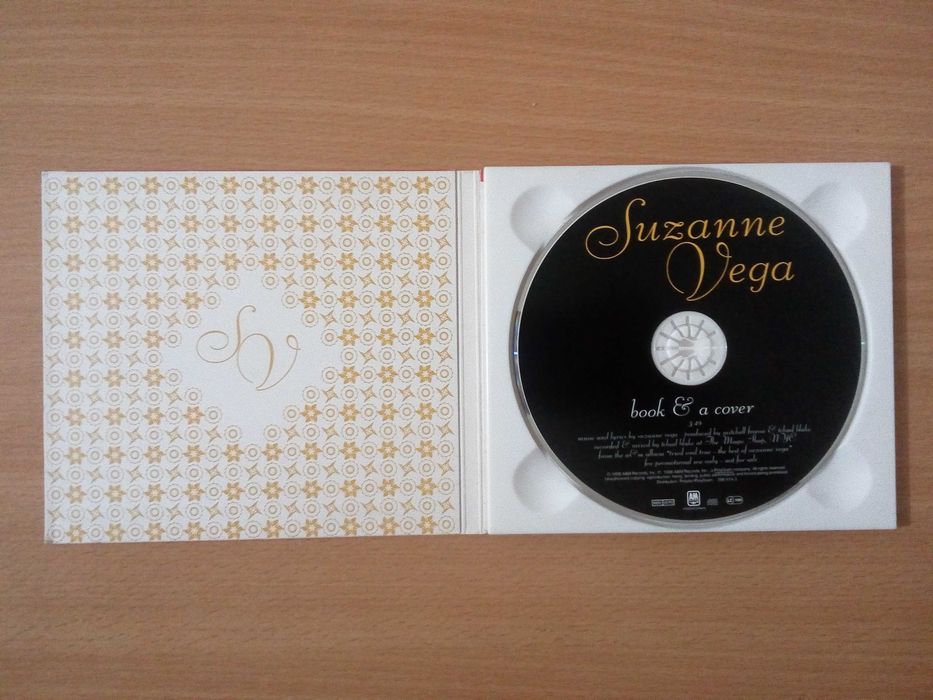 SUZANNE VEGA - Book & A Cover CD-Single Promo