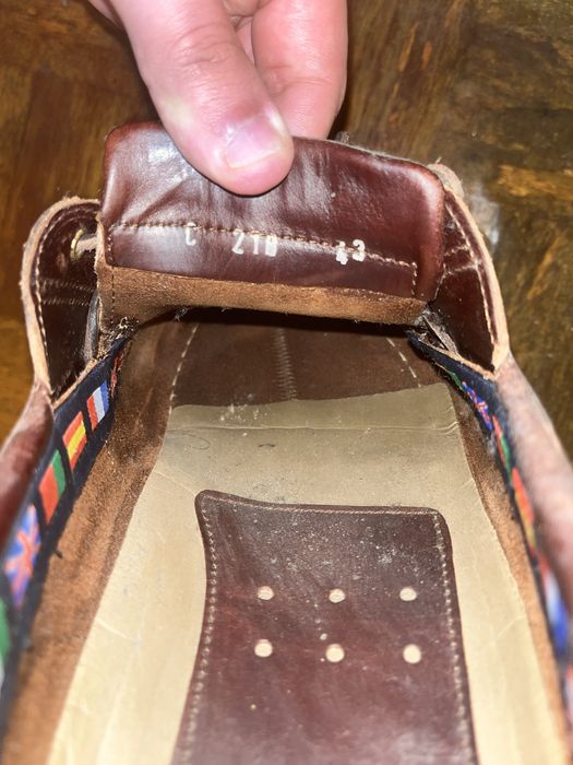 Sapatos de vela