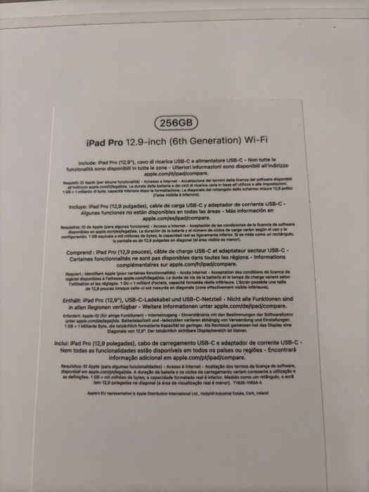 Ipad 12 pro 256gb