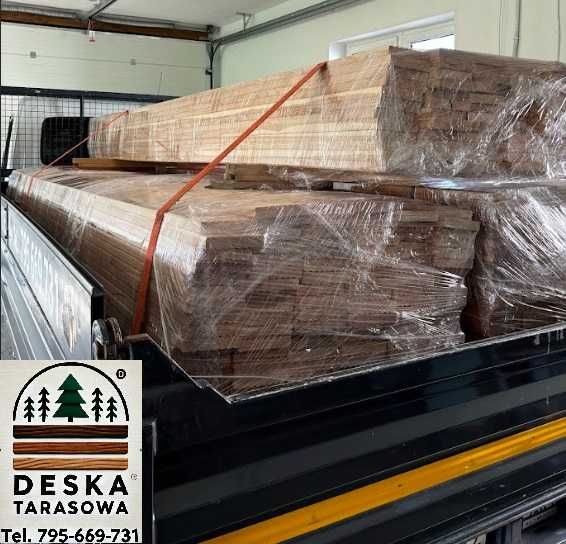 Deska Tarasowa Modrzew 28/145mm Najtaniej! Z dostawą