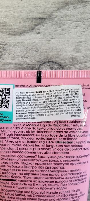 MATRIX INSTA CURE maska do włosów 250ml NOWA
