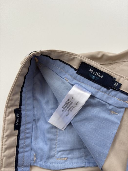 Calças bege Mr. Blue
