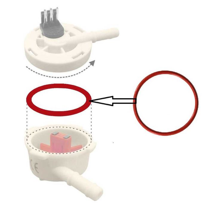 Uszczelka przepływomierza do ekspresów  Jura Nivona Melitta