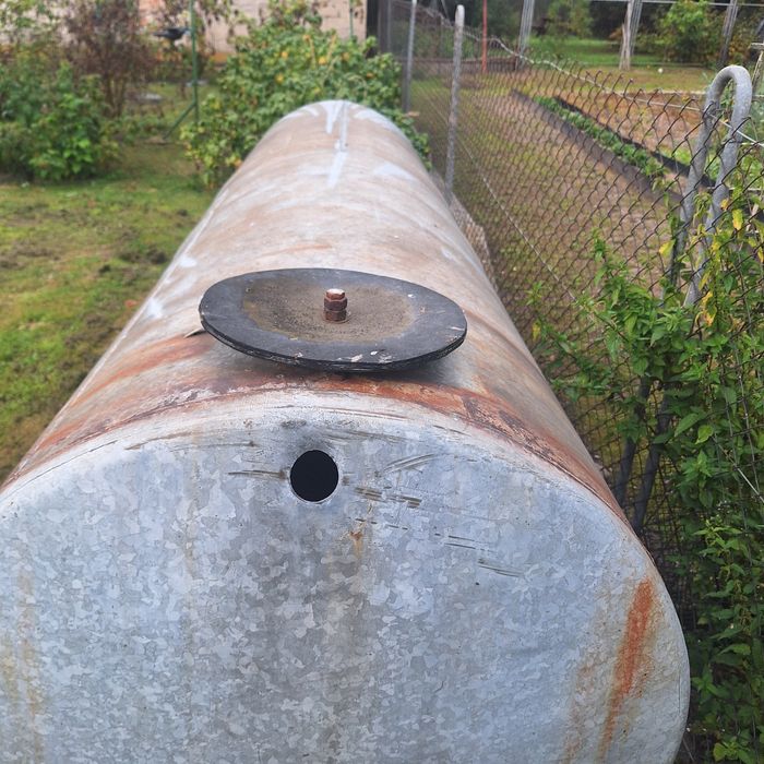 Beczka ocynkowana 2000 l