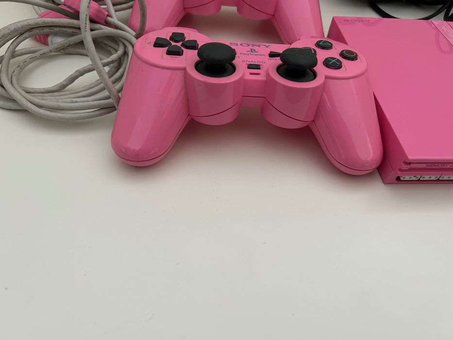 PlayStation 2 pink różowa