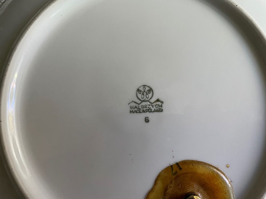 Patera okolicznościowa Boguszów Gorce 1981 r. porcelana Wałbrzych