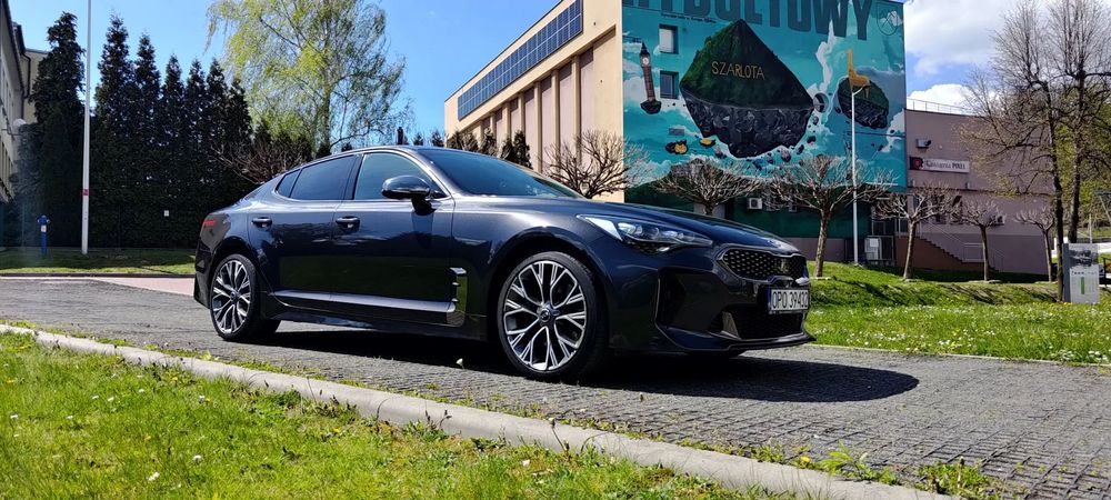 Kia Stinger Krajowa, serwisowana ASO, GT Line + dodatki (bez GPF)