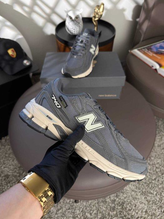 Waterproof кросівки New Balance 740 Thinsulate (41-50) — Чоловічі водостійкі Нью Баланс, сірі, утеплені, термо