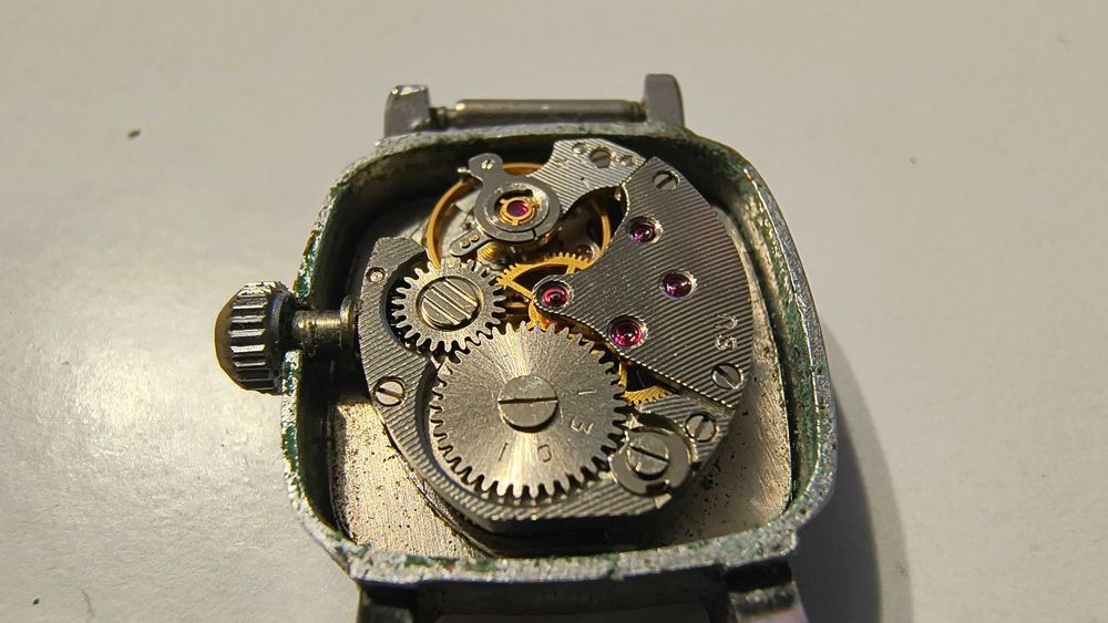 26 Zegarek Mechaniczny Stary Retro Vintage PRL Zabytkowy