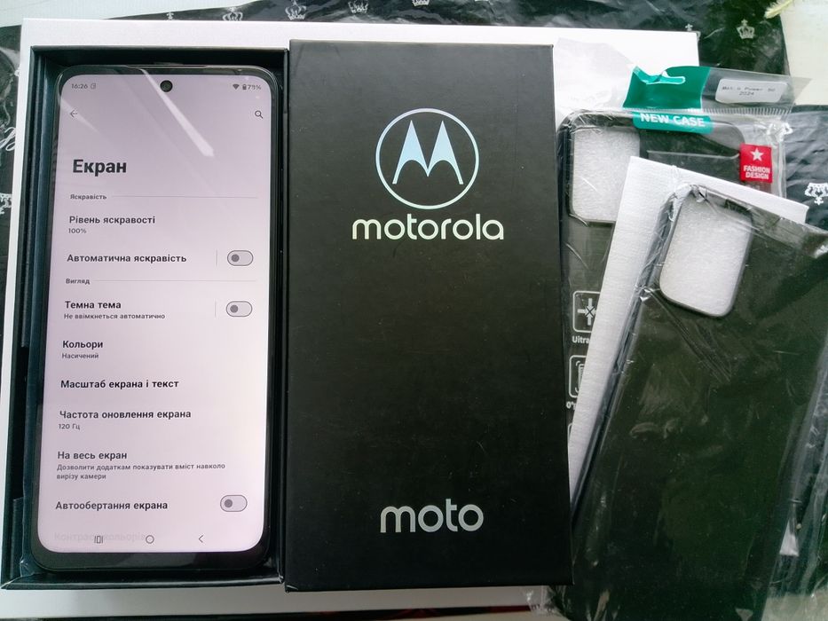 8/128gb NFC eSim Moto g power 5g 2024 Android 15 смартфон, телефон, 4G lte
