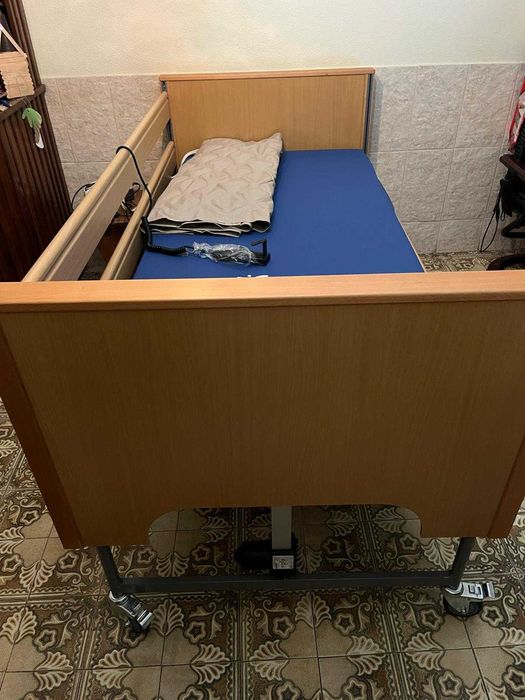 Cama elétrica elevatória