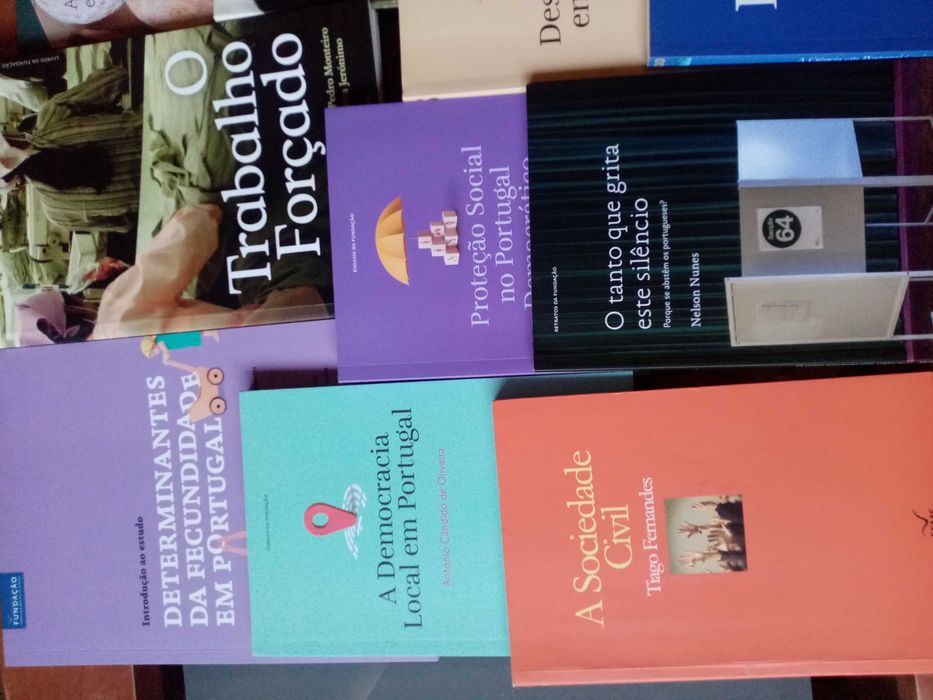 livros da Fundação Francisco Manuel dos Santos