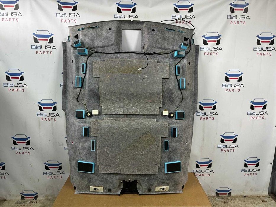 Kompletna Podsufitka Dodge Challenger 15+ Czarna rączki słupki lampki