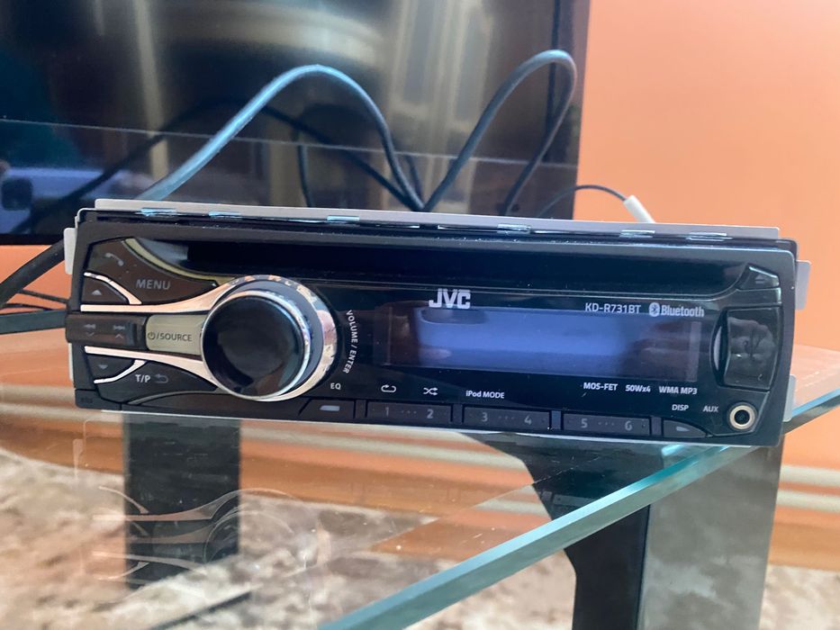 Автомагнітола JVC KD-R731BT Bluetooth / USB / 4×50W
