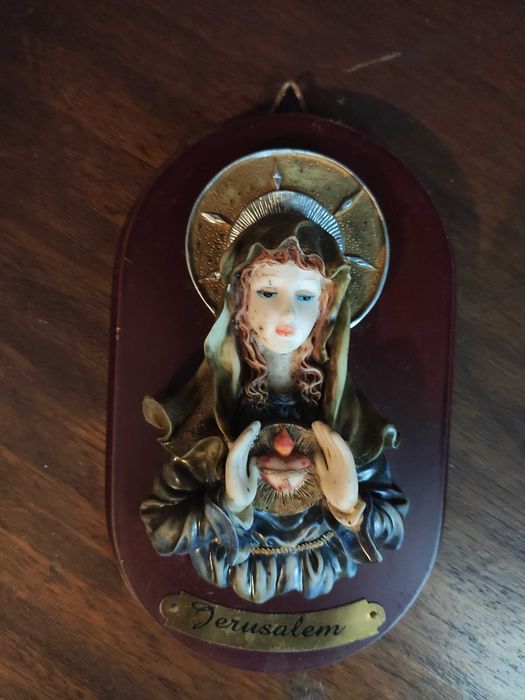 Sagrado Coração de Maria de pendurar na parede