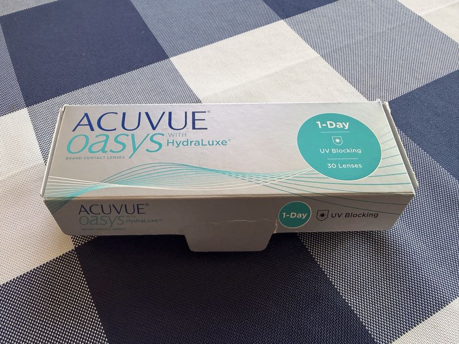 Soczewki / szkła kontaktowe Acuvue oasys 1 day (-0,75)