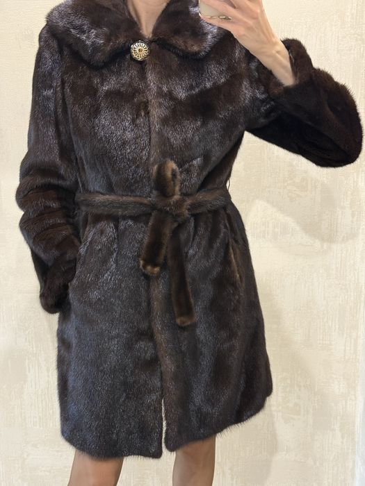 Норковая шуба (шоколад)