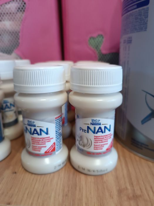 6 szt buteleczek 90ml pre nan