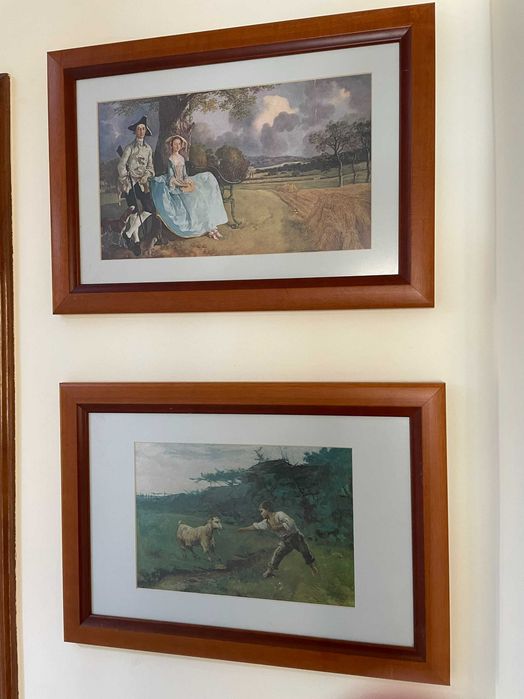 Quadros de pinturas conhecidas