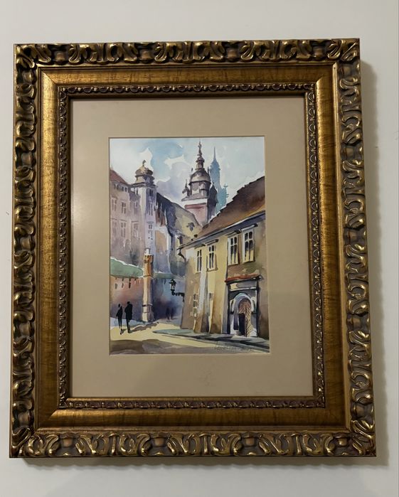 Quadro Vintage com Paisagem
