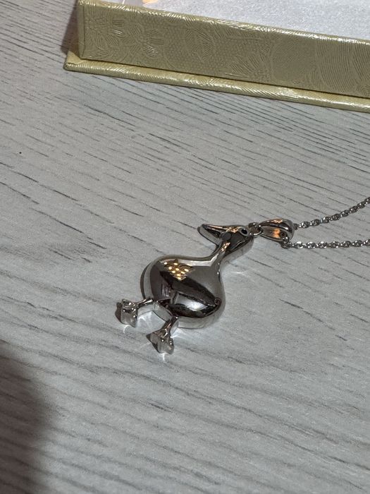 Conjunto de Colar c/ Pendente Prata 925 Novo