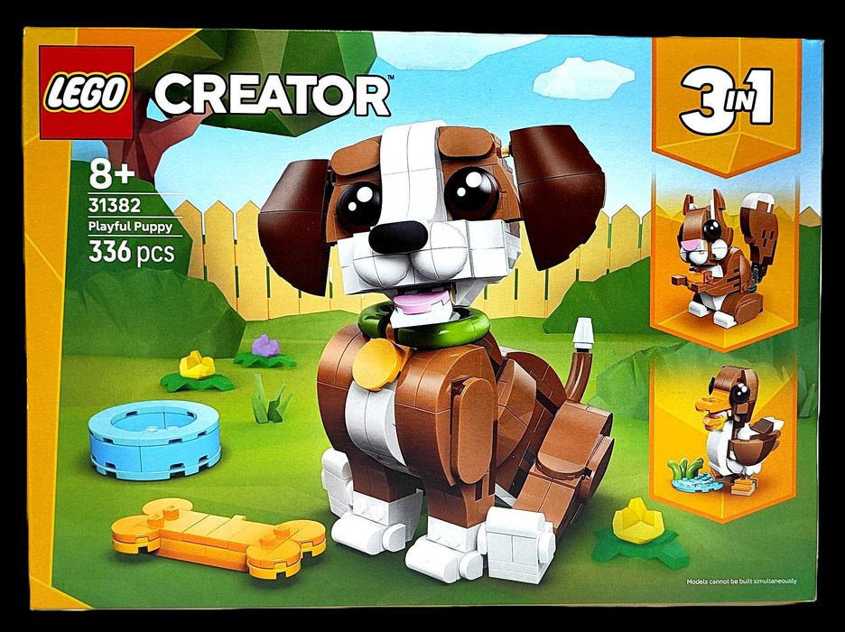 LEGO Creator 3 w 1 Psotny szczeniak 31382