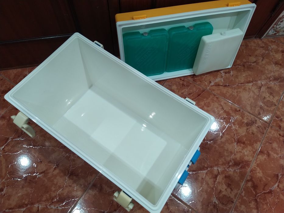 Caixa térmica arca geleira campismo praia casa quarto apartamento vivenda escritório gabinete carro cozinha.