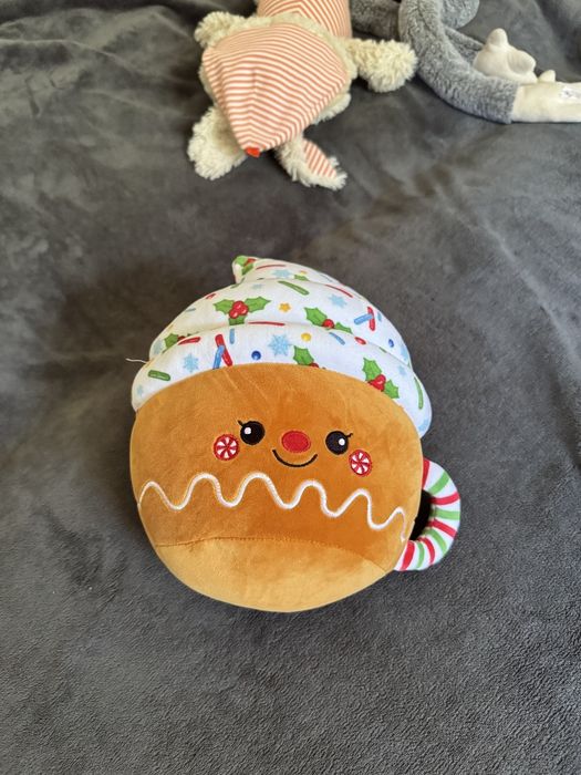 Подушка кекс рождественский кексик как squishmallows