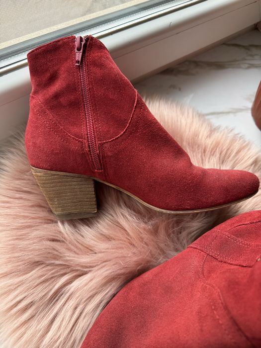 Замшеві козачки NEXT 38 р