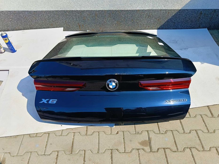 BMW X6 G06 Крышка багажника разборка