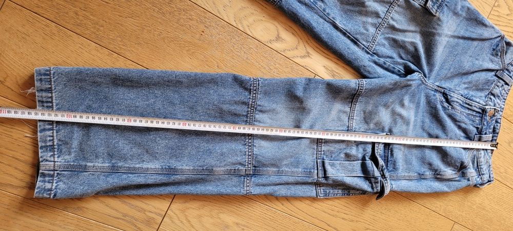 Spodnie cargo HM rozm 34