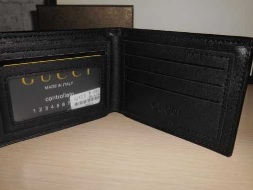 PORTFEL MĘSKI, skóra, Włochy nowe