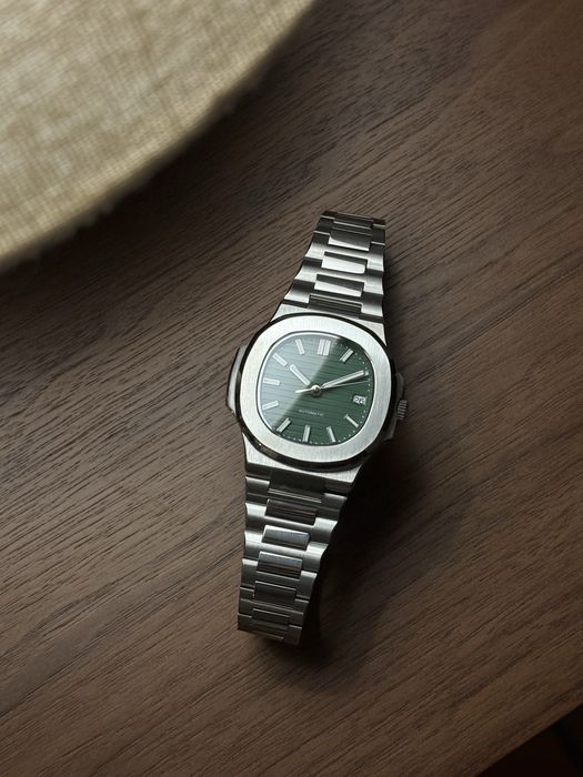 Relógio Automático Estilo Nautilus – Novo | Movimento Seiko