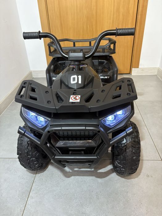 Quad Na Akumulator 12V - mocny pojazd elektryczny dla dzieci CZARNY