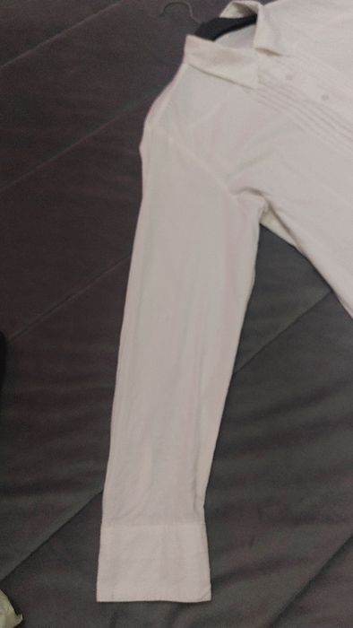 Camisa de trage de homem branca M