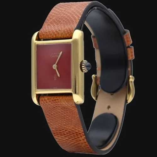 Cartier Must 3 66001 Tank Vermeil