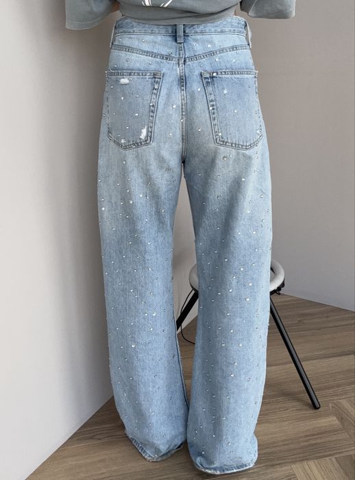 Джинси зі стразами Zara