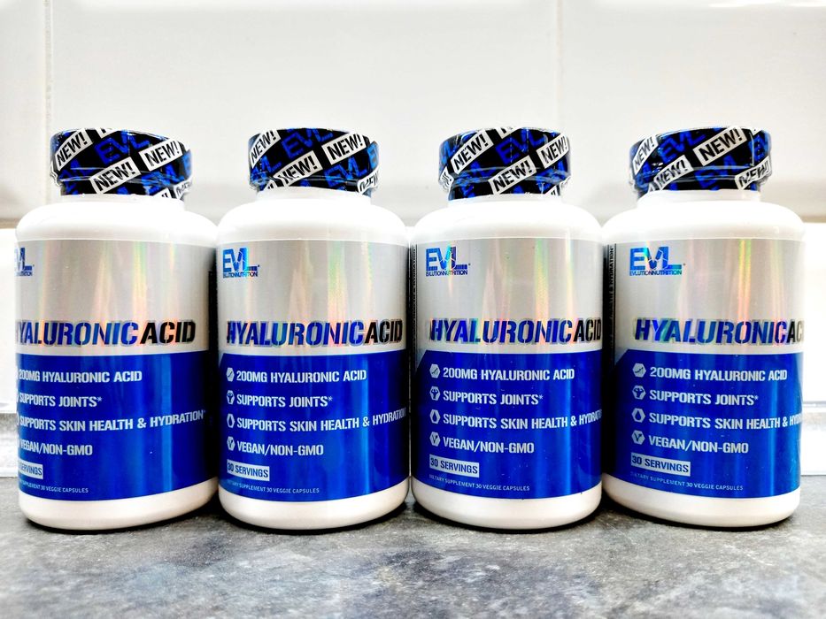 EVL Nutrition, Hyaluronic Acid 200 мг (30 капс.), гиалуроновая кислота