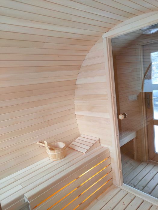 sauna na przyczepie mobilna