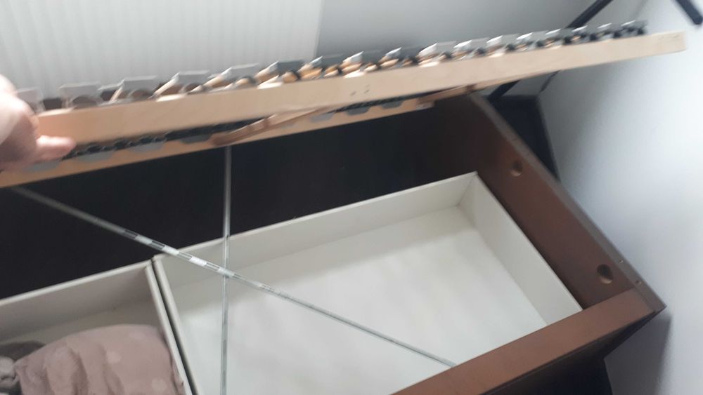 Łóżko 200x90 z szufladami