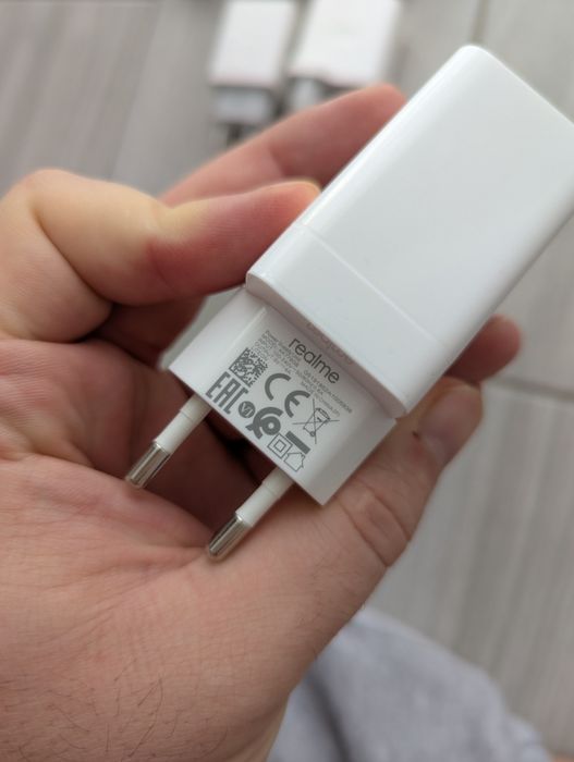 Нові оригінальні зарядні пристрої Realme 10W 18W 33W 50W 67W 100W