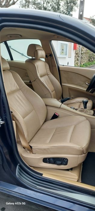 BMW 520 D E60 163cv ano12/2005 insp12/2026 6velocidades  aceito trocas